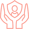 A solid coral pink square, possibly a placeholder image.