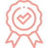 A diamond-shaped pink placeholder image with rounded corners.