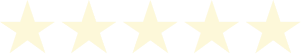 Five pale yellow stars in a row.