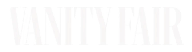 'Vanity Fair logo in bold, white font on transparent background.'