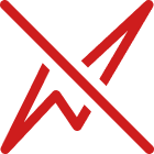 A placeholder image icon, showing a red stylized letter crossed out with an 'X'.