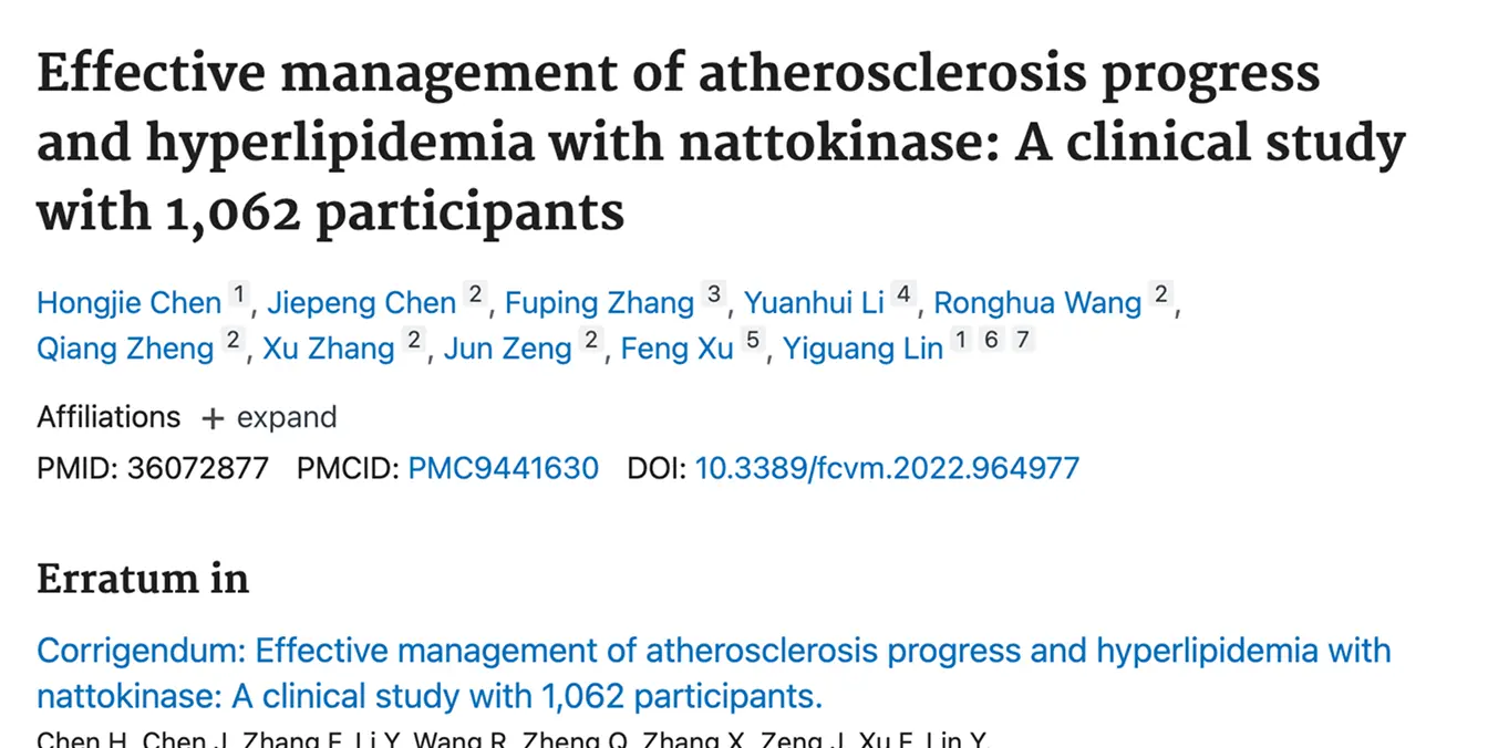 Academic article title and author list with journal information.
