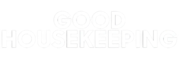 Text logo reading 'GOOD HOUSEKEEPING' in bold, white letters.