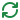A green icon of two arrows forming a circle against a white background.
