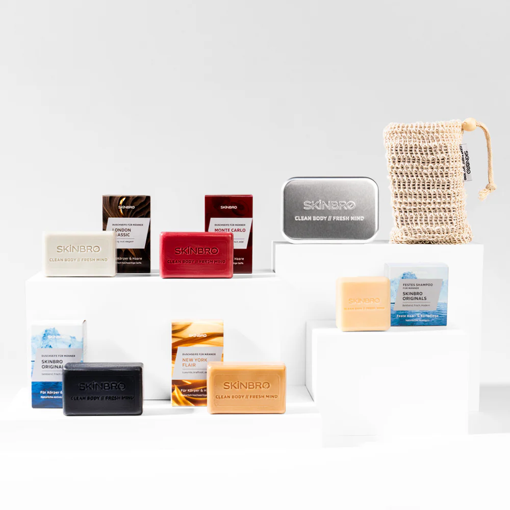 Two white bottles labeled No. 3 and No. 4 with illustrations.