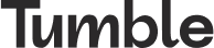 Black text logo spelling 'Tumble' on a transparent background.