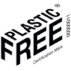 The word 'FREE' made from black blocks.