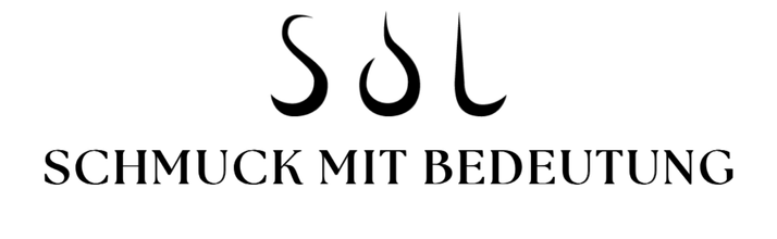 The logo for Schmuck mit Bedeutung, featuring stylized 'SSL' initials above the brand name.