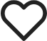 Black outline of a heart shape on a white background.