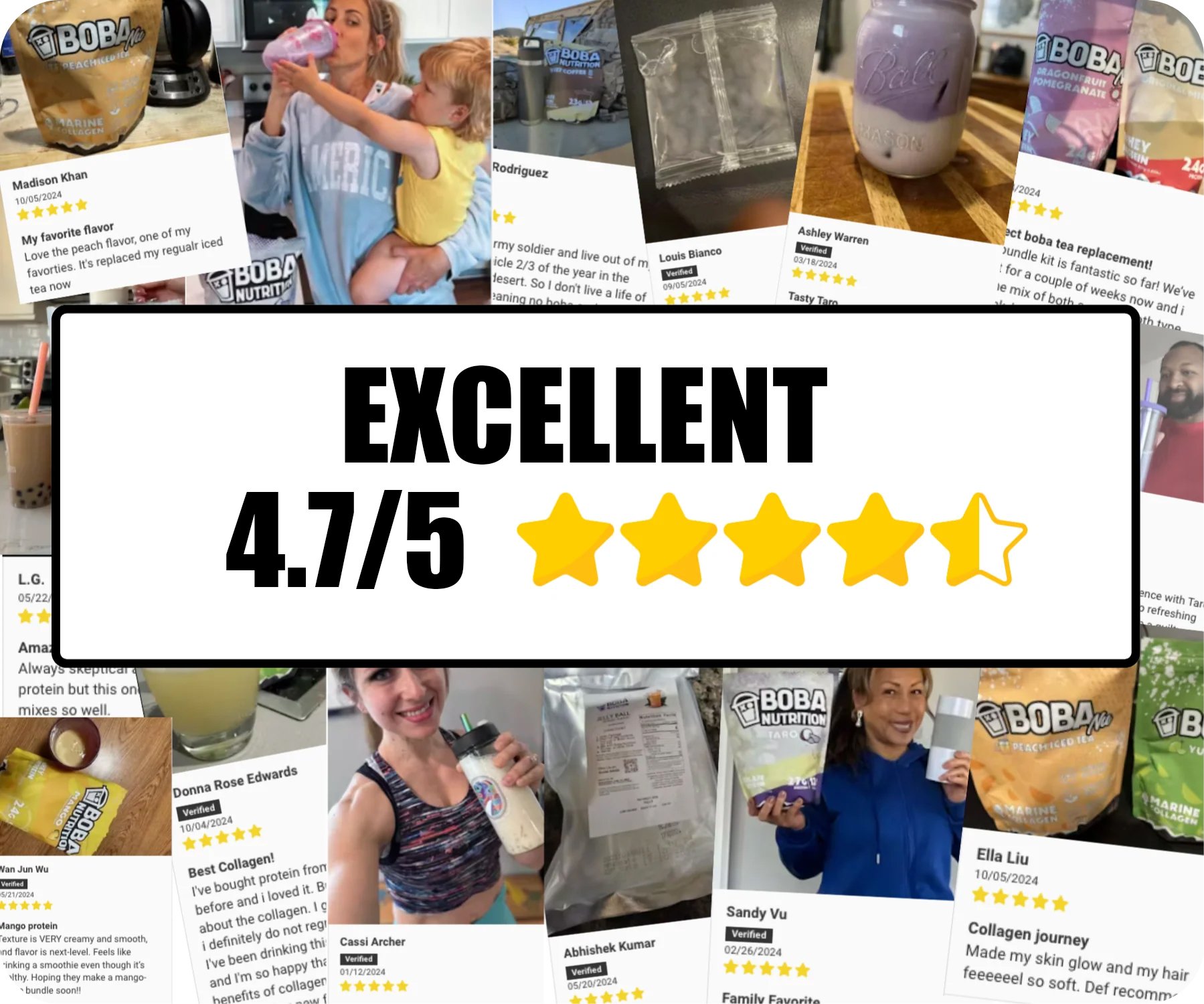 Boba Nutrition customer reviews.