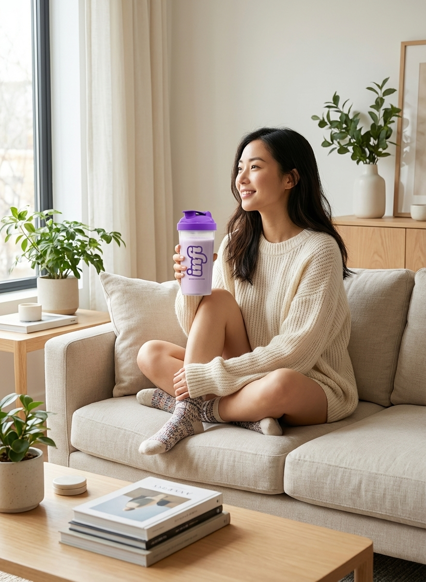 Infi all-in-one shake in place of a sugary afternoon drink.