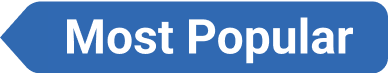 Blue ribbon with the text 'Most Popular'.