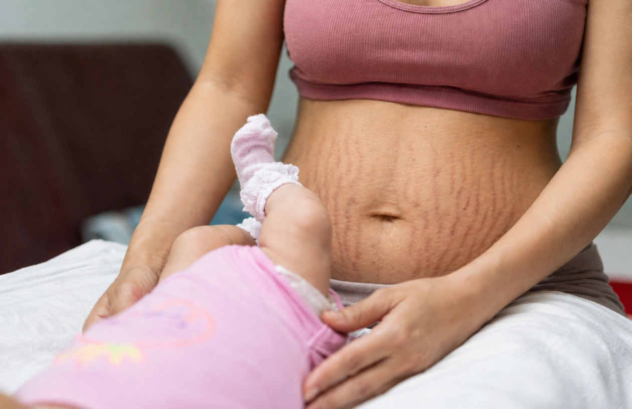Most moms stop their belly care too early… And They Only Realize It When It's Too Late.