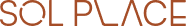 The Sol Place logo in a stylized, terracotta-colored font against a white background.