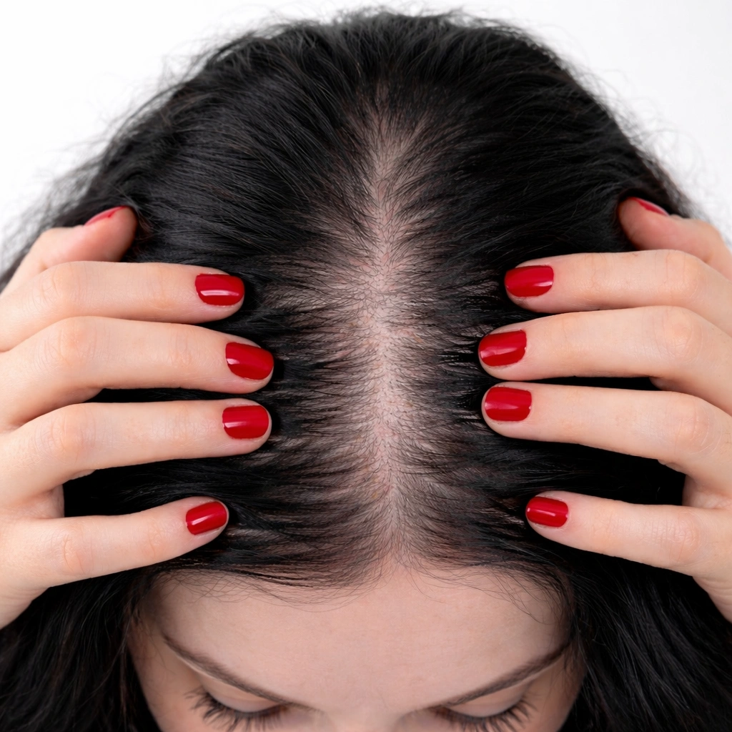 Chute de cheveux hormonale