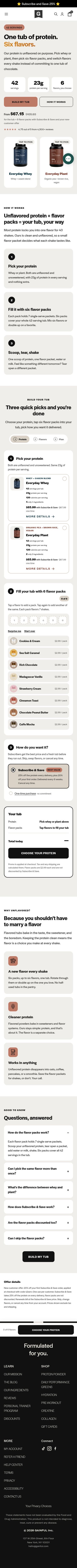 Gainful landing page, mobile