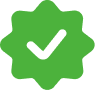 A green checkmark on a white background.
