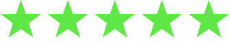 Five green stars in a horizontal row.