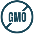 Circular logo with the letters 'GMO' inside.