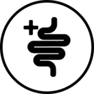 Black and white medical symbol with a snake and cup inside a circle.