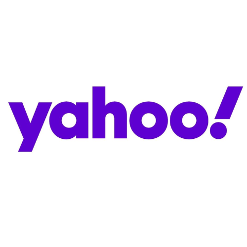 The Yahoo! logo in purple, lowercase letters on a white background.