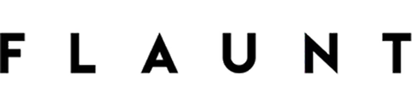 Black text spelling 'HAUNT' on a white background.