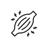 Icon of a muscle with lines indicating movement or vibration.