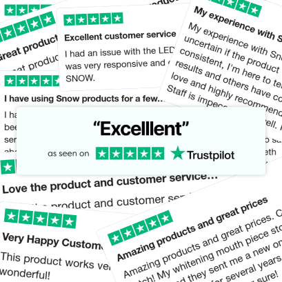 Collage of positive customer reviews with Trustpilot ratings.