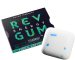 Rev Gum package with white wireless earbud case.