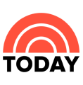 Orange and black 'Today' logo with a semicircle design.