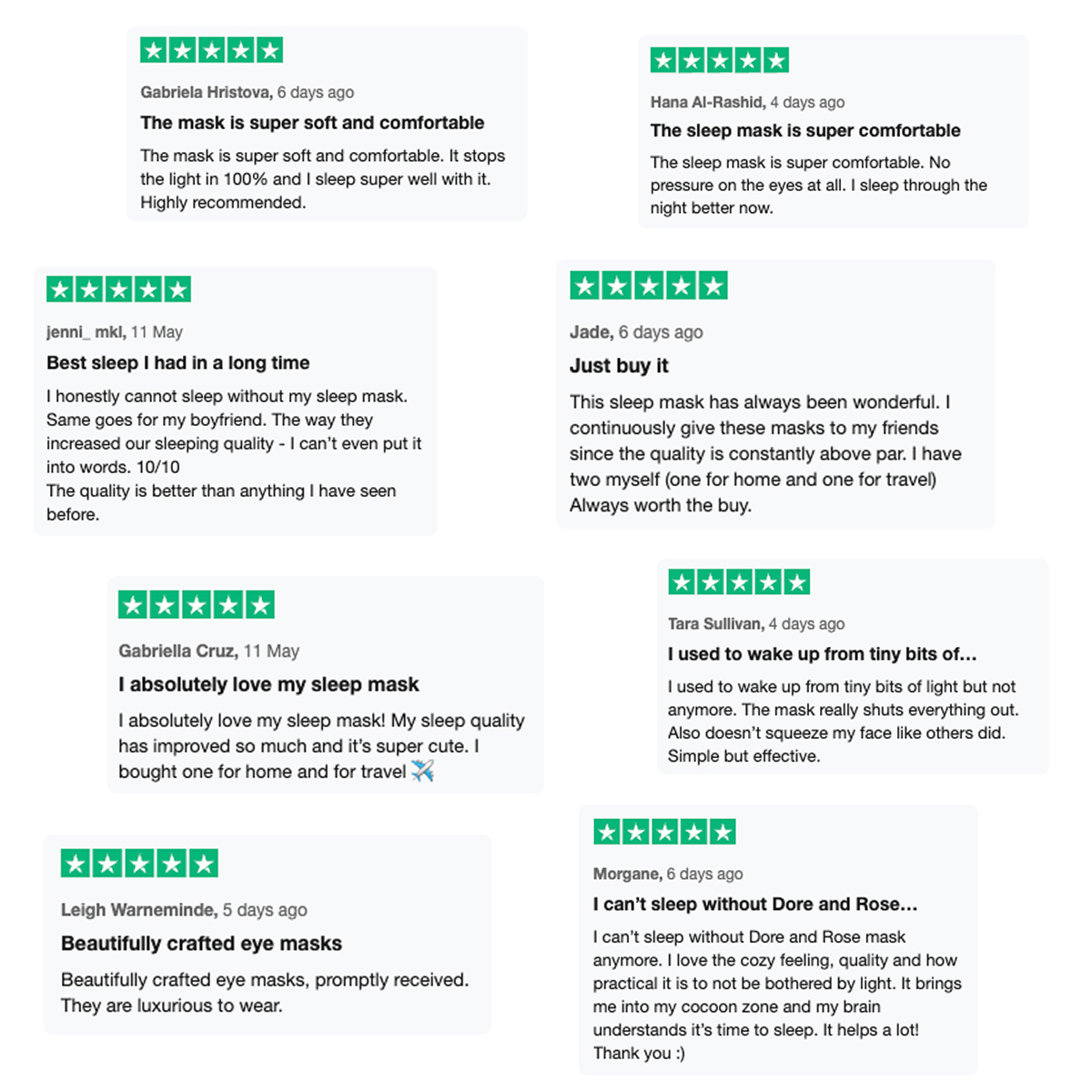 Over 1 million 5-star reviews
