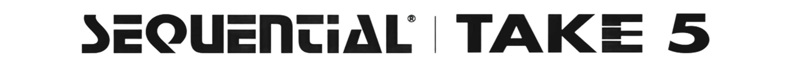 Black text reading 'SEQUENTIAL TAKE 5' on a white background.