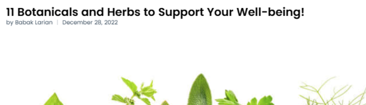 Various green herbs and leaves on a white background.
