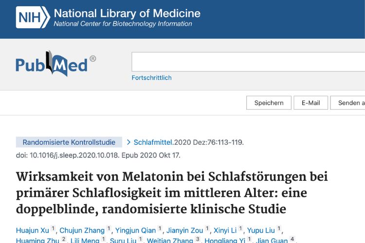 Journal article excerpt on lemon balm's effects on depression and anxiety, published in PubMed.