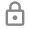 A blurry, gray icon of a closed padlock with a keyhole in the center.