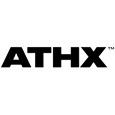 The logo for ATHX, shown in bold, black letters on a white background.