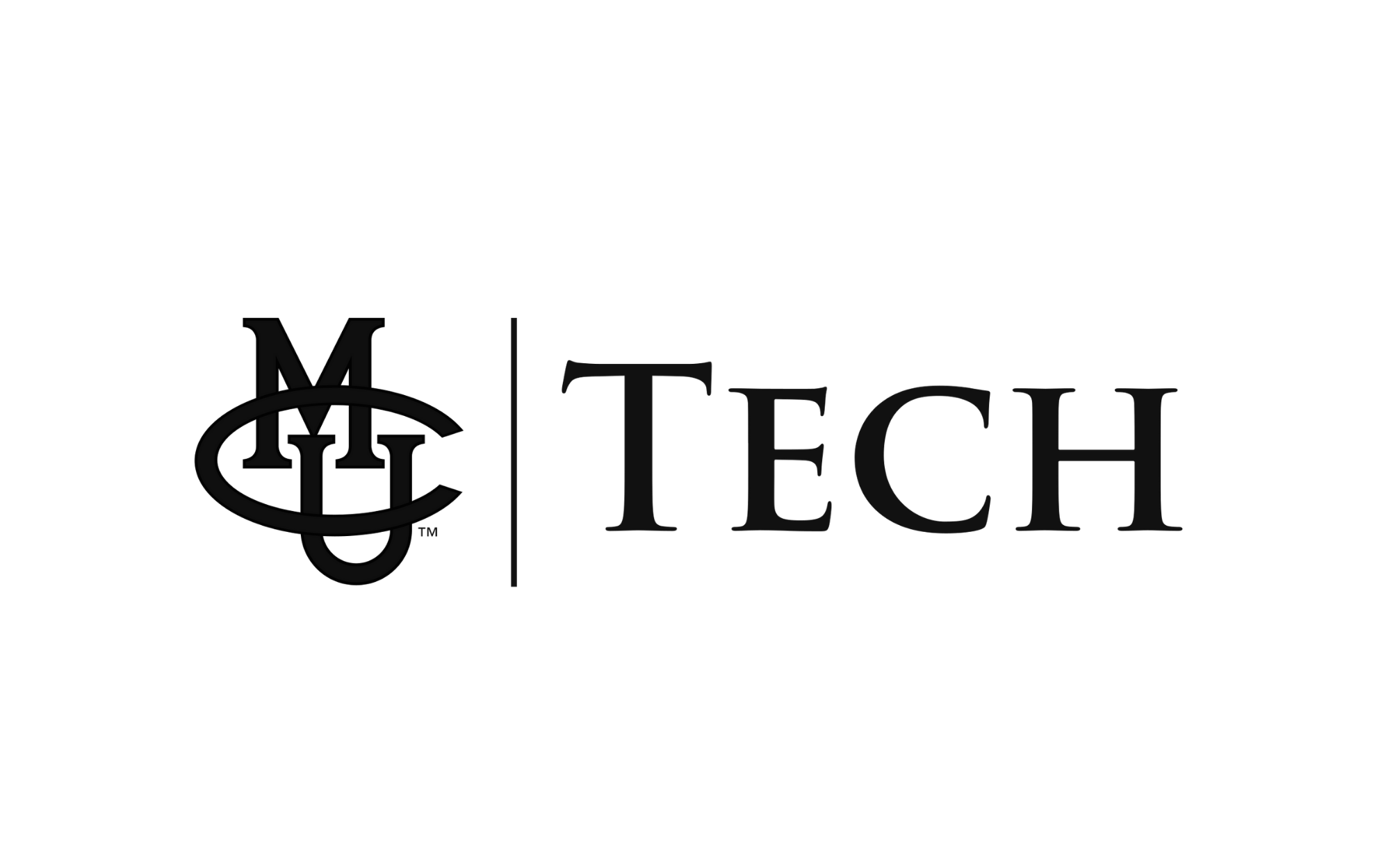 Text logo with 'MU' and 'Tech' in black.
