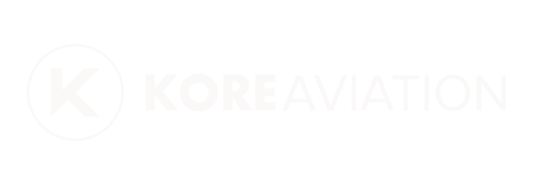 Logo with letter 'K' in a circle and text 'KORE AVIATION'.