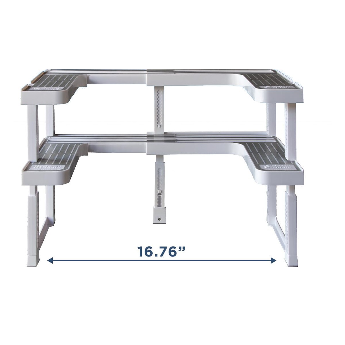 Spicy Shelf Premium stacked and expanded to 16.76 inches wide