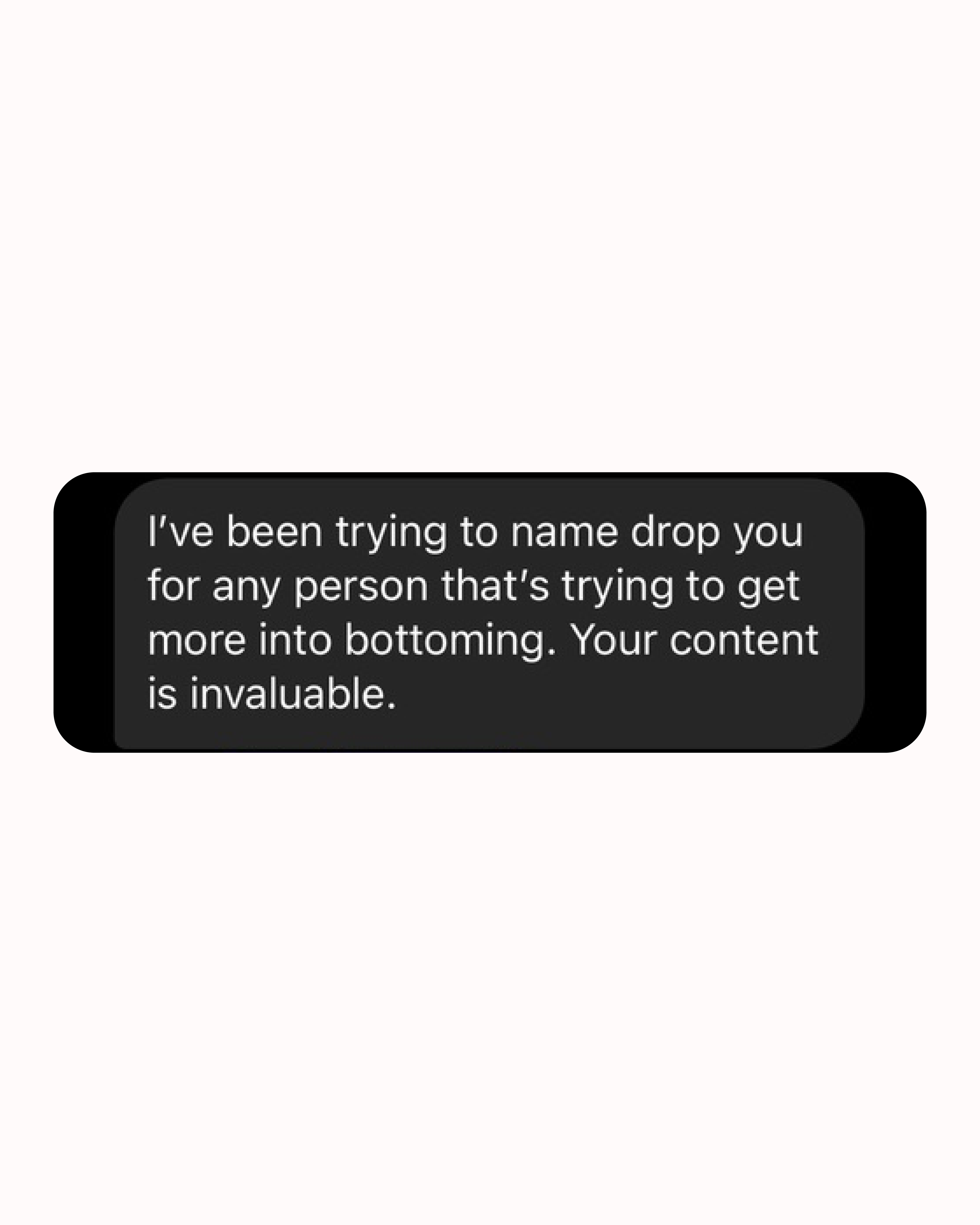 Screenshot of a social media comment with a profile picture.