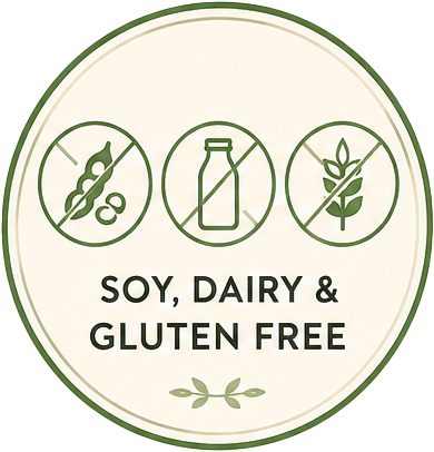 soy dairy and gluten free