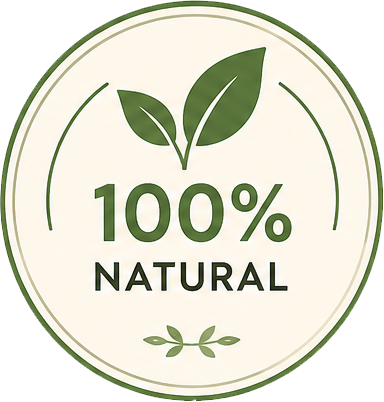 100% natural