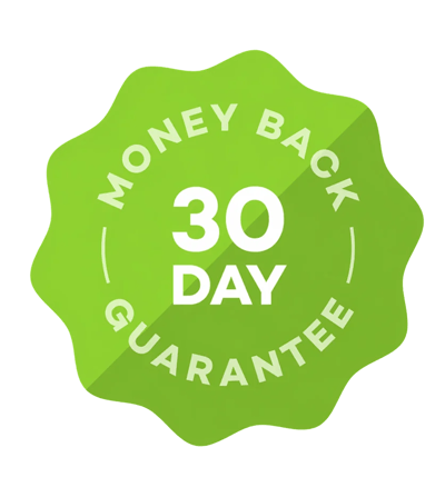 30 Day Money Back Guarantee