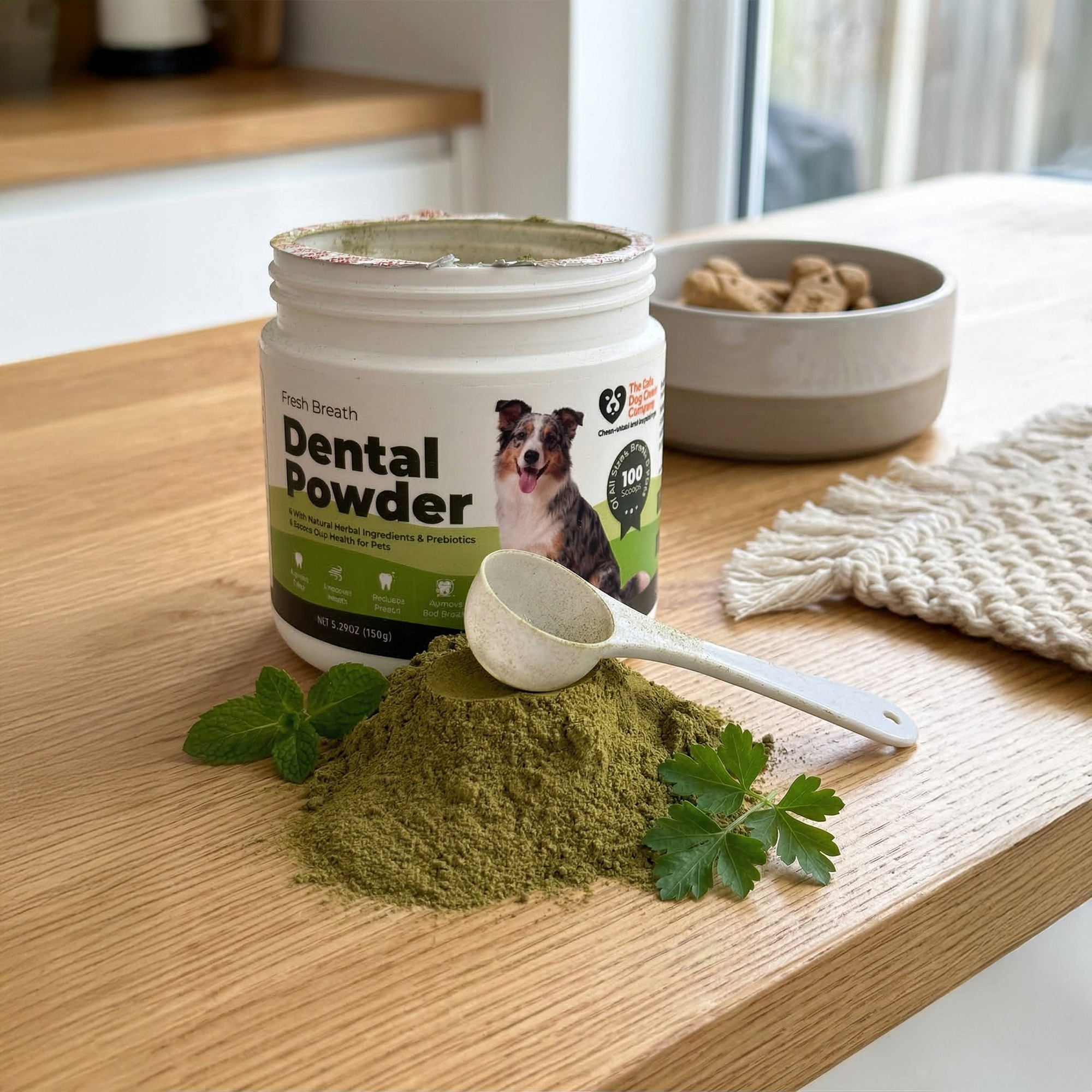 Dog Dental Powder | Clean Teeth & Healthy Gums Without the Toothbrush