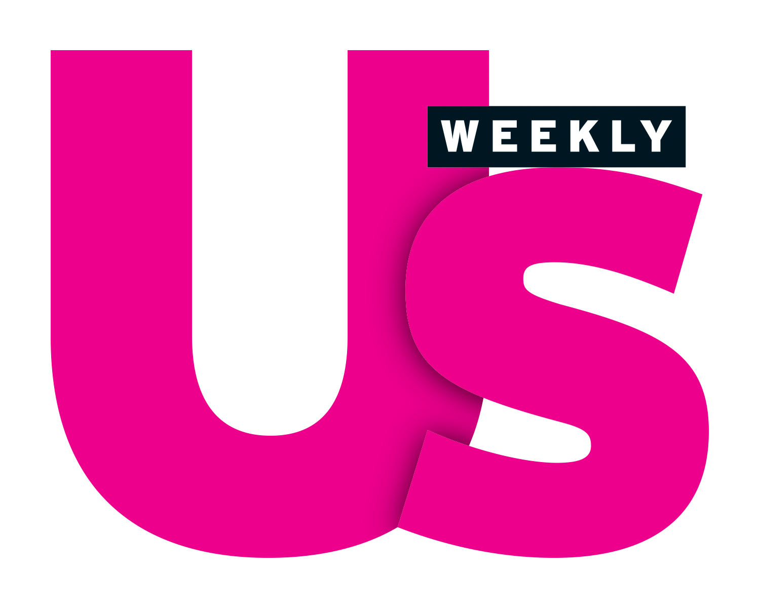 Logo with large pink letters 'US' and 'WEEKLY' in a black rectangle.