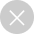 A gray circular icon with a white 'X' in the center, often used as a close button.