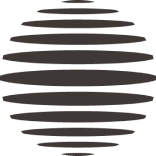 Interlocking geometric pattern resembling a stylized hexagon in black.