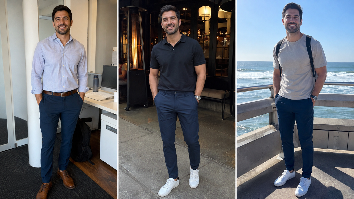 One pair of pants, multiple outfits