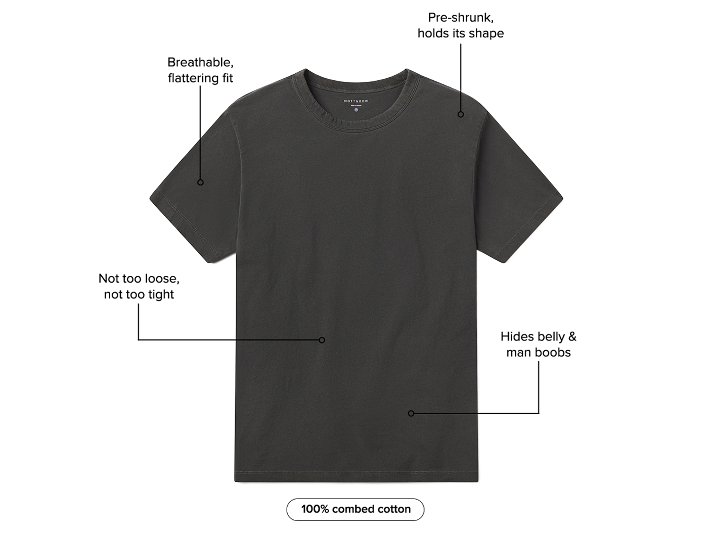 A man in a black t-shirt with a tattoo on his arm, leaning against a brick wall.