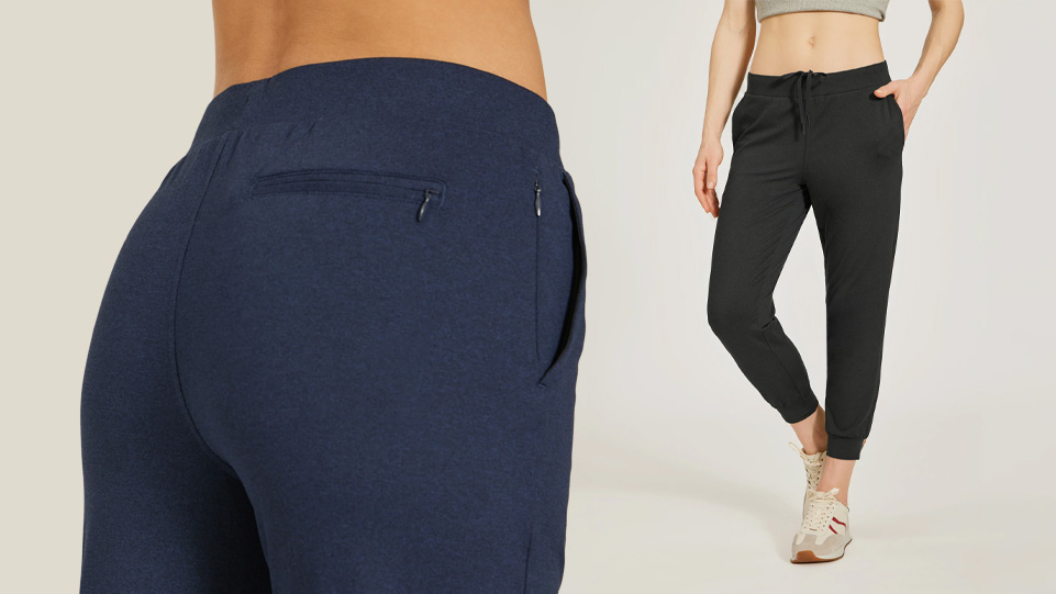 Cropped Performance Joggers